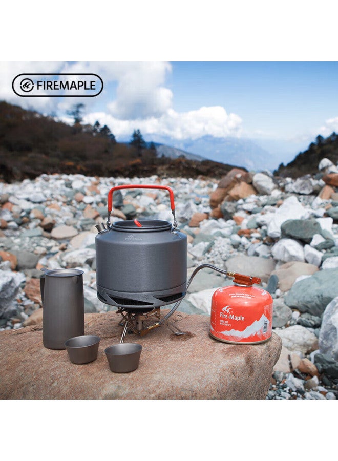 Fire-maple Xt2 Heat-collecting Kettle, Outdoor Camping Tea Maker, Wilderness Stove, Tea Brewing Equipment, 1.5l - Image 2