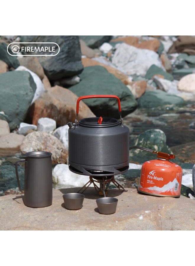 Fire-maple Xt2 Heat-collecting Kettle, Outdoor Camping Tea Maker, Wilderness Stove, Tea Brewing Equipment, 1.5l - Image 3