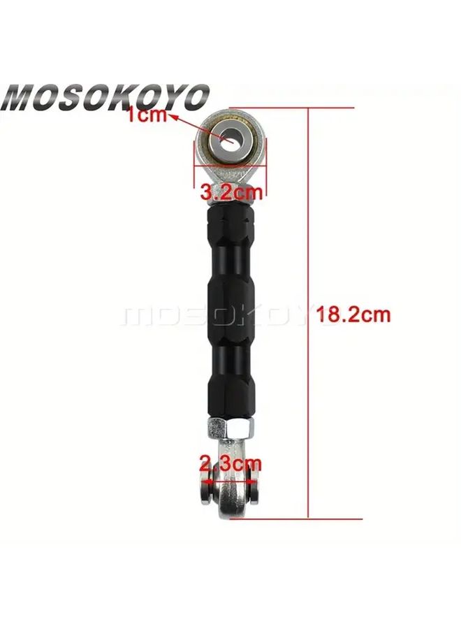 Lowering Links Kit for 450SR 450SS 450NK 450SRS Motorcycle Rear Suspension Drop Linkage Black - Image 2
