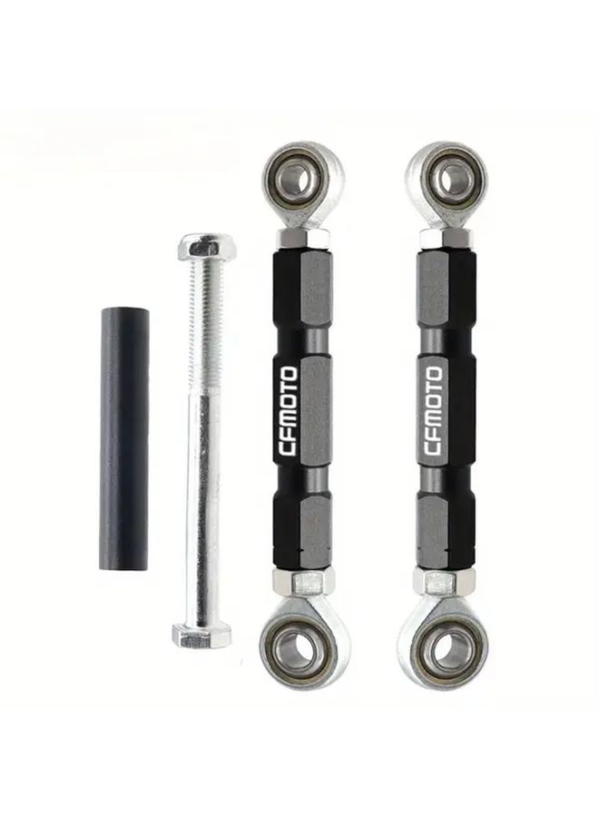 Lowering Links Kit for 450SR 450SS 450NK 450SRS Motorcycle Rear Suspension Drop Linkage Black - Image 5