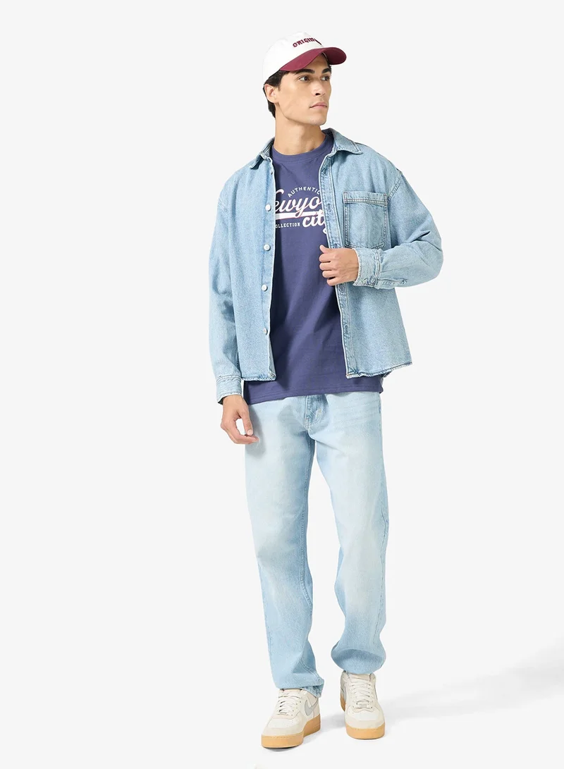 Seventy Five  Graphic Print T-Shirt for Men | Best Price UAE