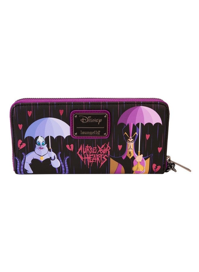 Loungefly Disney Villains Curse Your Hearts Wristlet Wallet - Image 3