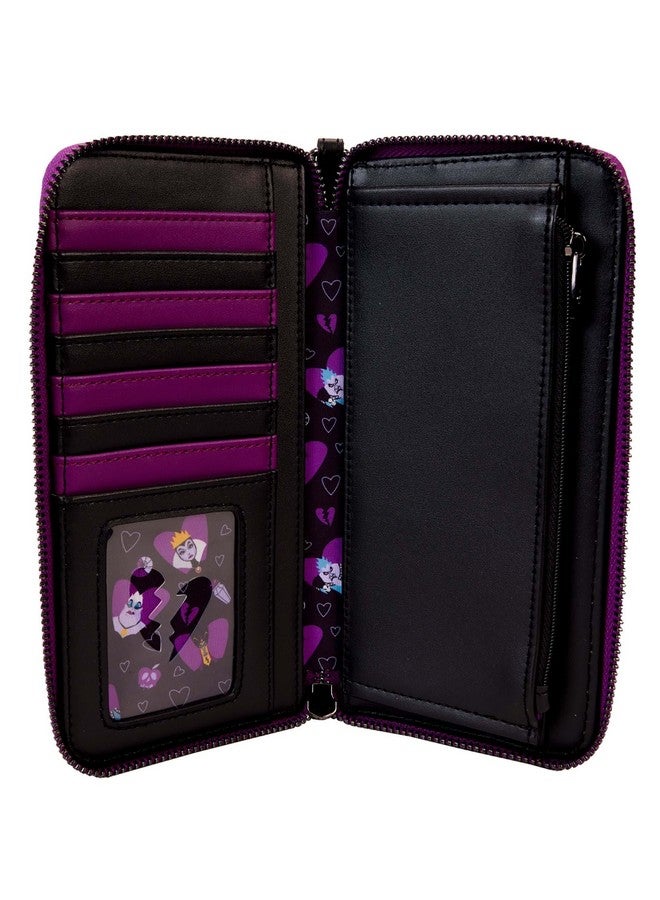 Loungefly Disney Villains Curse Your Hearts Wristlet Wallet - Image 5