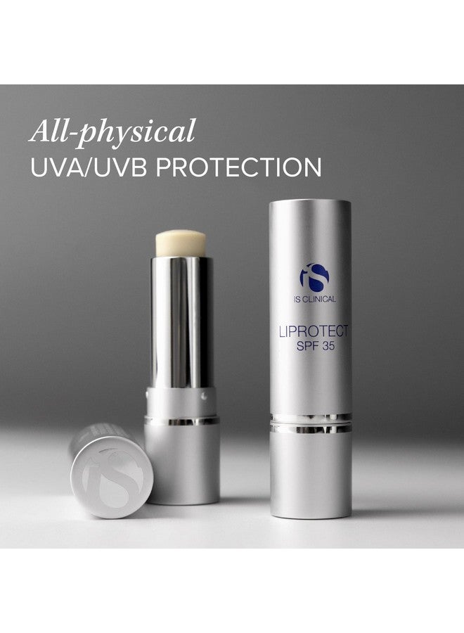آي إس كلينيكال مرطب الشفاه Liprotect Spf 35؛ يحتوي على فيتامين E وزيت جوز الهند؛ يعالج الشفاه الجافة والمتشققة