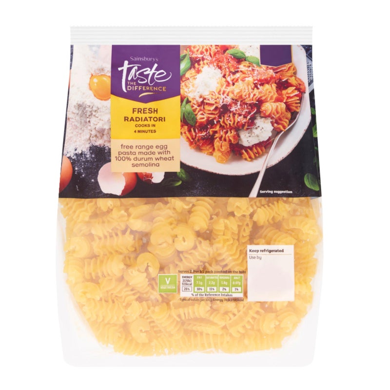 Sainsbury's Radiatori 300g - Image 2