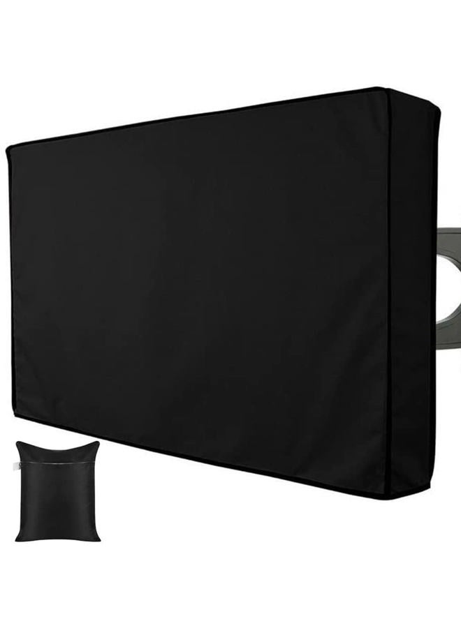 Skyour Outdoor TV Cover Heavy duty 600D Oxford Waterproof Dustproof Durable Patio Outside Television Cover TV Screen Full Protector Covers (55-58in) - Image 1
