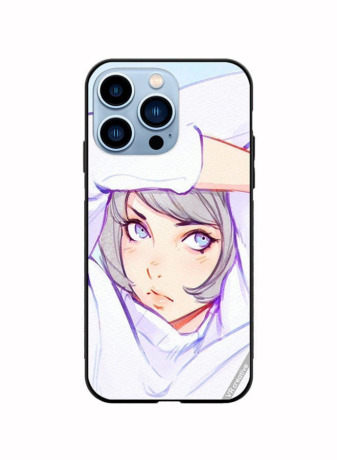 VR CREATIVE Protective Case Cover For Apple iPhone 14 Pro Max Girl Hands Pose Design Multicolour - Image 1