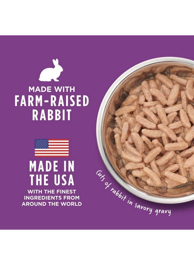 غريزة طعام القطط الرطب الطبيعي من Instinct Limited Ingredient Diet Grain Free Real Rabbit Recipe، 3 أونصة (عبوة من 24 قطعة) - Image 4