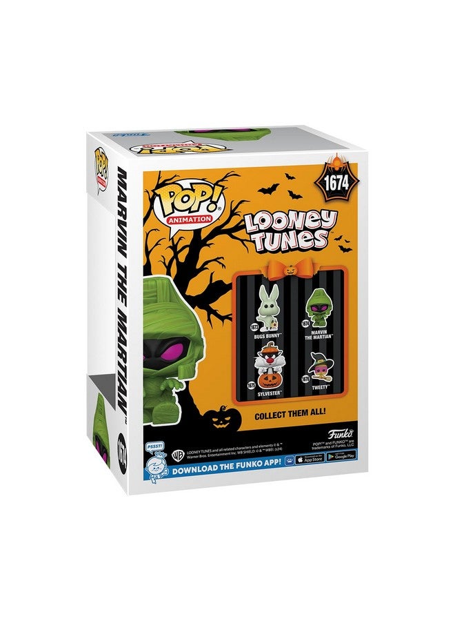 Funko فانكو بوب! أنيميشن: مارفن المريخي - (مومياء) - لوني تونز - تمثال فينيل قابل للجمع - فكرة هدية - منتجات رسمية - للأطفال والكبار - عشاق الرعب - تمثال لجمع المتسوقين - Image 3