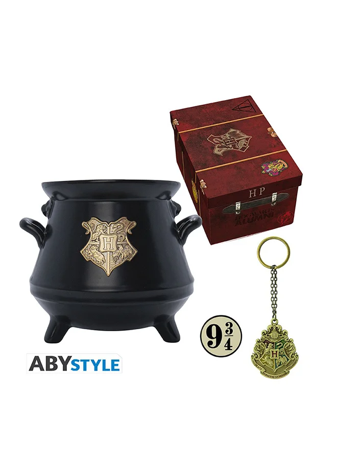 ABYstyle ABYstyle HARRY POTTER - Pck premium 3D Mug + 3D Keychain + Pin Hogwarts' suitcase