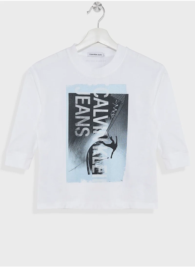 Calvin Klein Jeans Kids Graphic T-Shirt