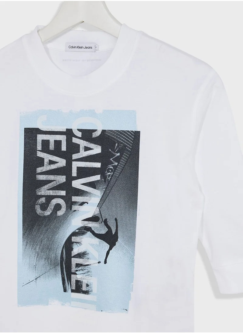 Calvin Klein Jeans Kids Graphic T-Shirt