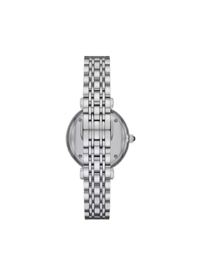 EMPORIO ARMANI Women Emporio Armani Women's Blue Dial Stainless Steel Watch - Image 4