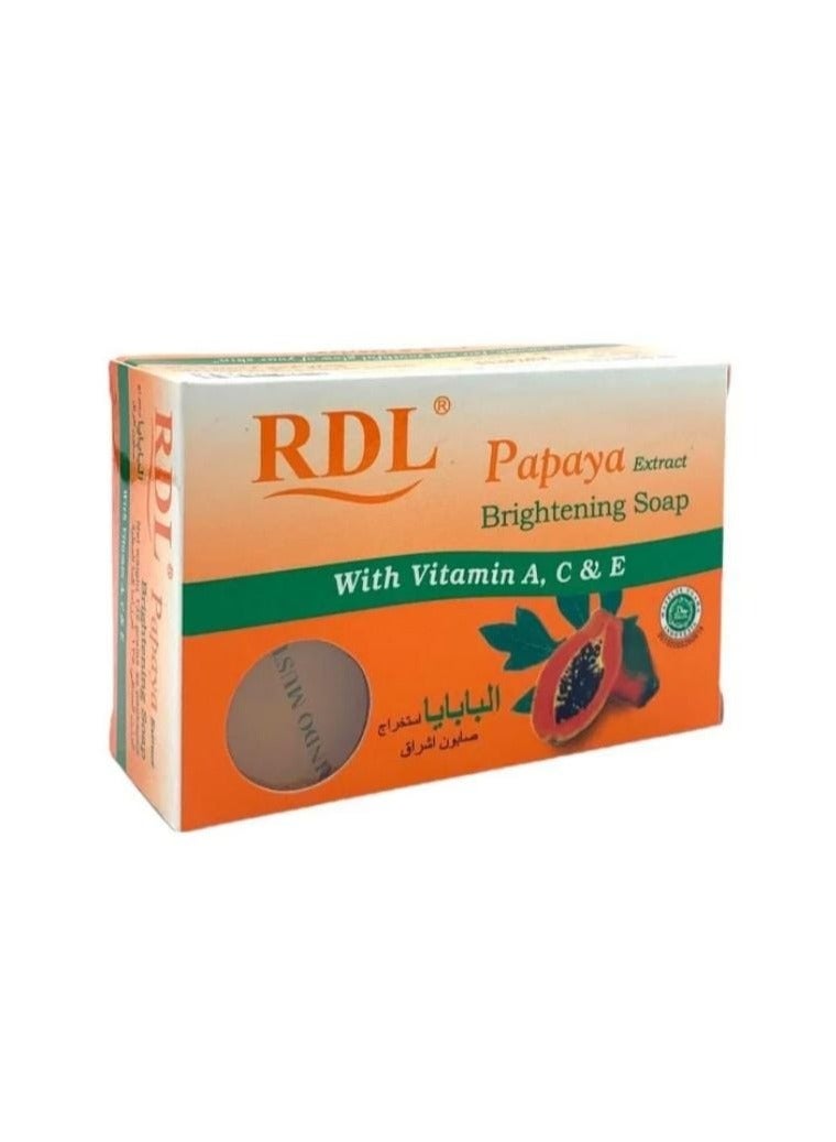 ار دي ال صابون عشبي مبيض بالبابايا من ار دي ال