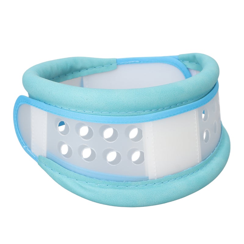 Cervical Collar Adjustable Height Breathable Neck Brace - Ergonomic Separate Design Neck Traction Device for Neck Pain Relief from Long Work Study Driving - Image 4