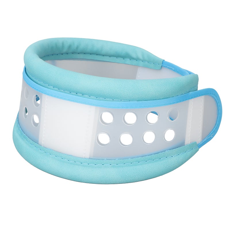 Cervical Collar Adjustable Height Breathable Neck Brace - Ergonomic Separate Design Neck Traction Device for Neck Pain Relief from Long Work Study Driving - Image 5