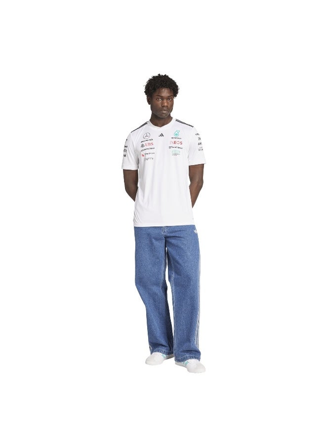 Adidas - adidas mercedes - amg petronas formula one team driver men jersey - Image 1