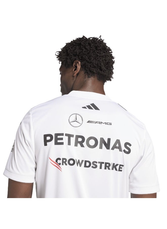 Adidas - adidas mercedes - amg petronas formula one team driver men jersey - Image 1