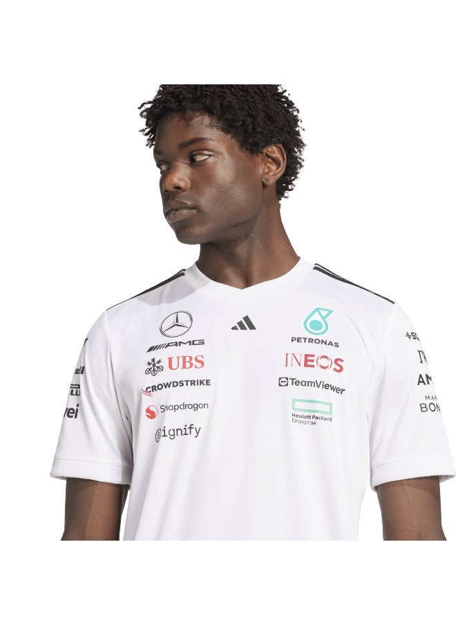 Adidas - adidas mercedes - amg petronas formula one team driver men jersey - Image 1