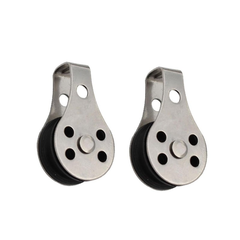 Stainless Steel Single Pulley With Nylon Rope For Fishing Net And Boat - Image 5