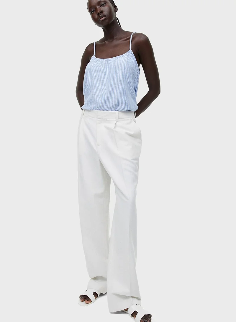 H&M Strap Detail Crop Top