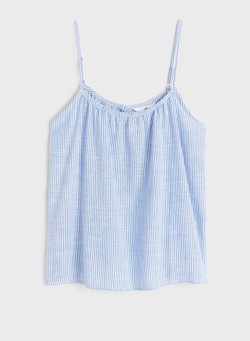 H&M Strap Detail Crop Top