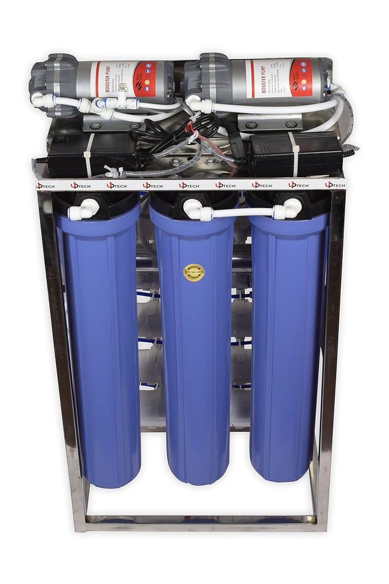 UPTECH نبات تنقية المياه RO التجاري UPTECH 50 LPH مع منظم TDS وإيقاف تلقائي - Image 2