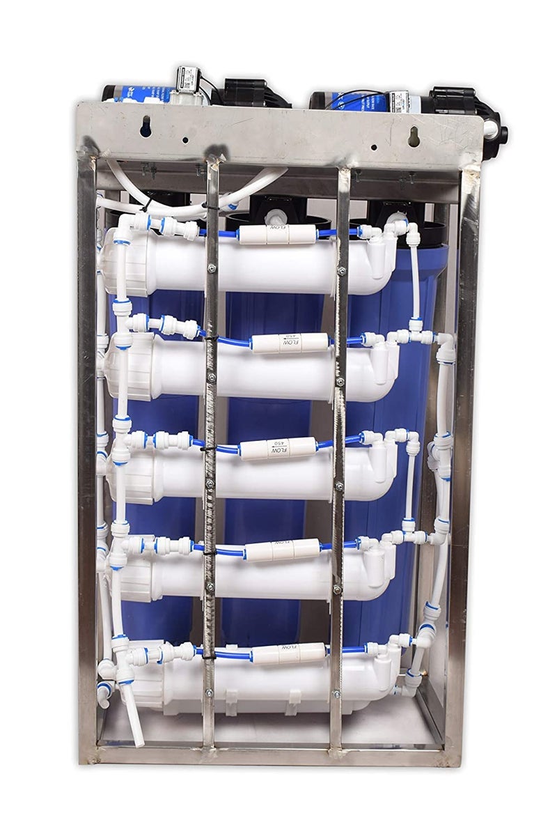 UPTECH نبات تنقية المياه RO التجاري UPTECH 50 LPH مع منظم TDS وإيقاف تلقائي - Image 3