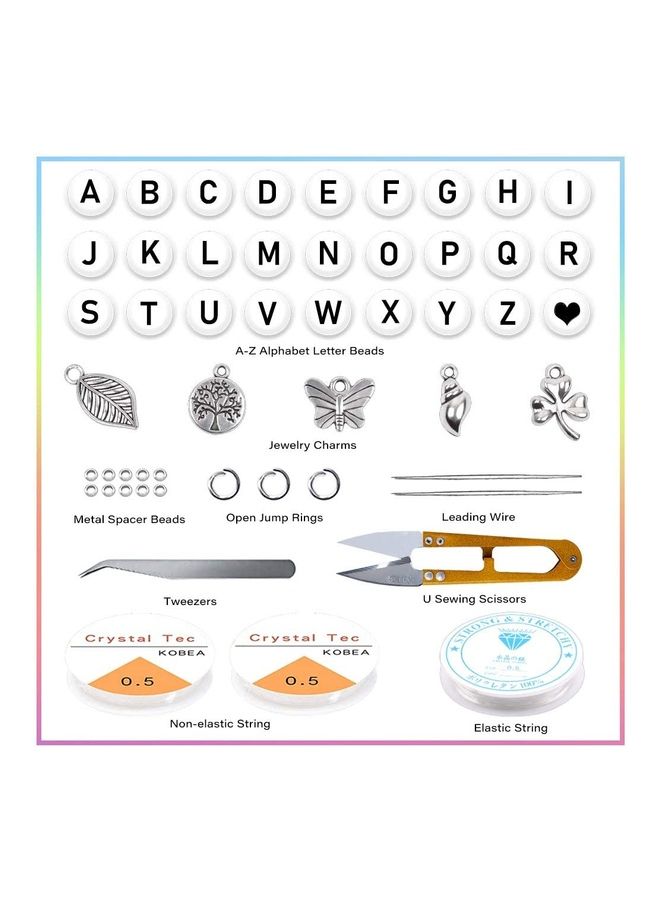 NIBEMINENT Letter And Mini Seed Bead With Accessories Set - Image 3