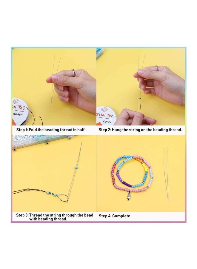 NIBEMINENT Letter And Mini Seed Bead With Accessories Set - Image 4