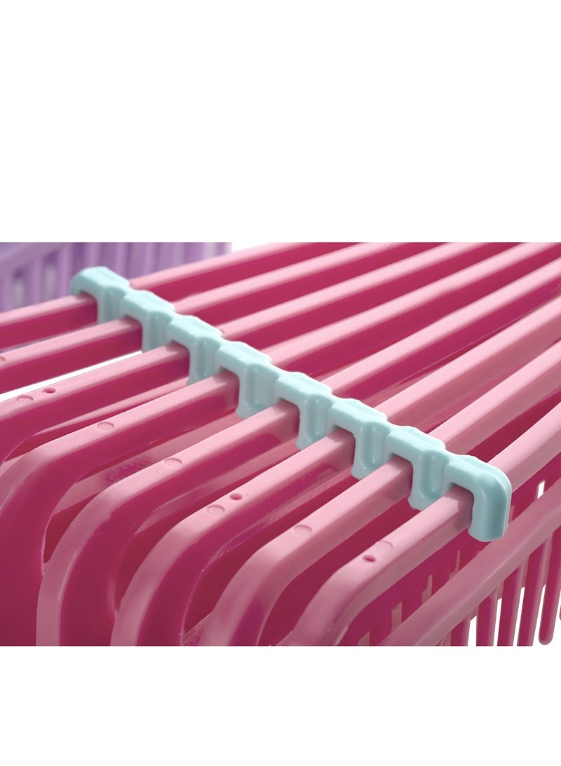 DOMPEL Silicone Brush for Styling Curly Hair – Pink - Image 3