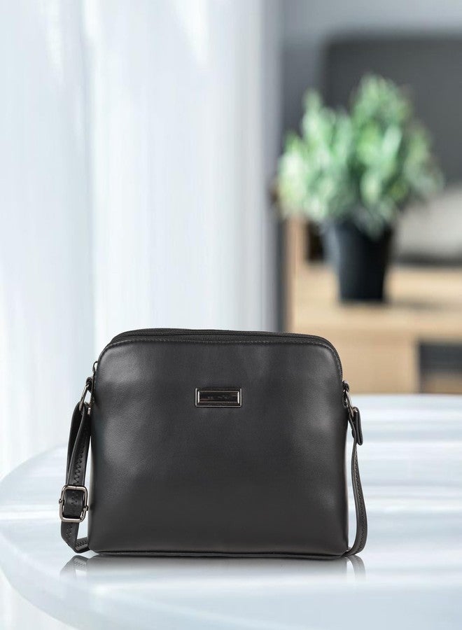 NORVE Synthetic Leather Classy Casual Design Shoulder Crossbody Trendy Side Women Sling Bag - Image 2