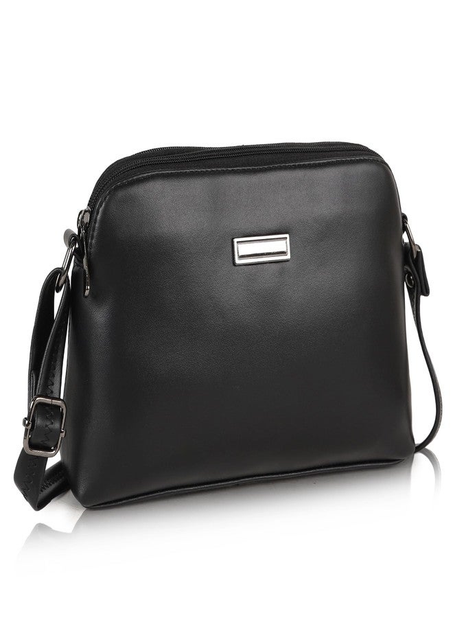NORVE Synthetic Leather Classy Casual Design Shoulder Crossbody Trendy Side Women Sling Bag - Image 1