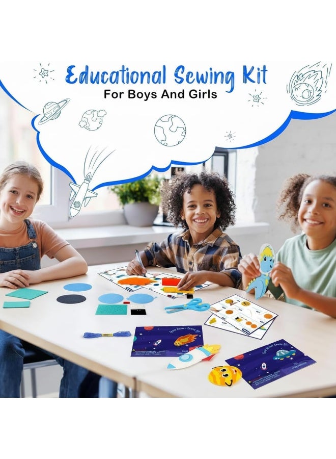 Space Sewing Kit for Solar System DIY Activity Explore Solar System, Science Activities - Educational Gifts for Boys Girl - Image 4