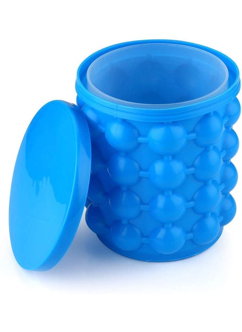 STHITI Silicone Ice Cube Maker The Innovation Space Saving Ice Cube Maker Bucket Revolutionary Space Saving IceBall Makers for Home Party and Picnic