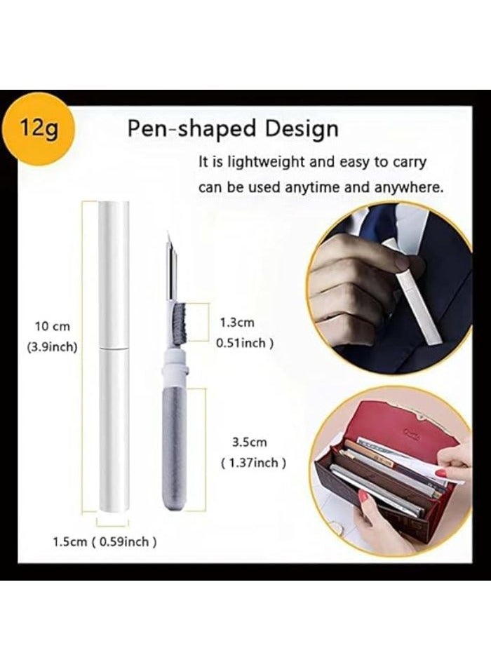 قلم تنظيف سماعات ايربودز متعدد الوظائف - مجموعة تنظيف سماعات الاذن بلوتوث - ادوات تنظيف لسماعات الاذن - Image 3