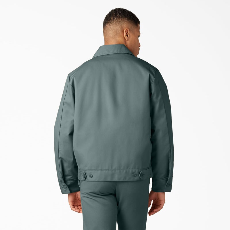 Dickies Men's Insulated Eisenhower Front-Zip Jacket,Lincoln Green,Large/Regular,Lincoln Green,Large/Regular - Image 2