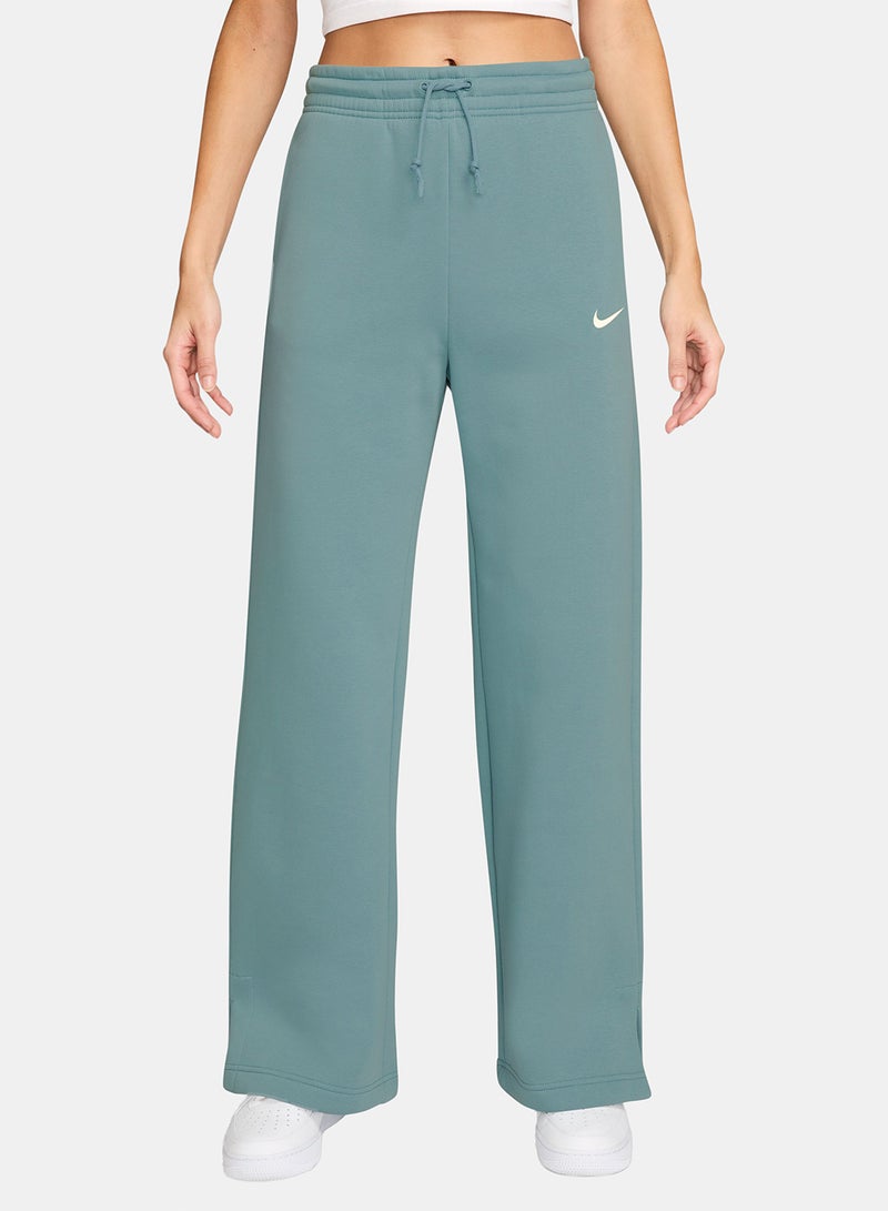 Nike Women’s Nike Sportswear Phoenix Fleece High-Rise Wide-Leg Pants - Image 1
