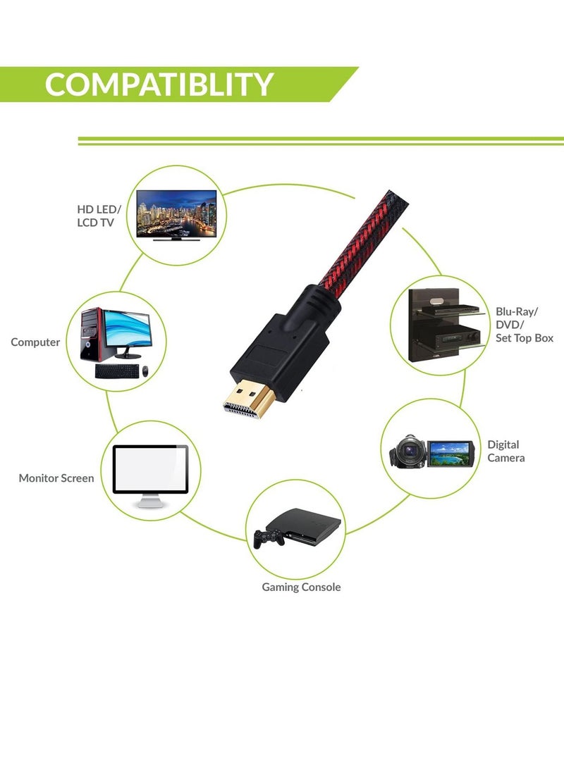 AK KEMCO Hdmi Cable 1.5 meter 4k  - Image 2