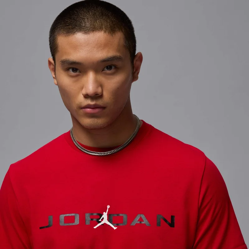 Jordan Red Men's Air T-Shirt for Men | Best Price UAE