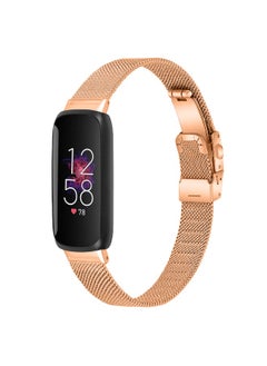 نيبمينينت حزام معصم ميلانو من الفولاذ المقاوم للصدأ مناسب لساعات Fitbit Inspire 3 الذكية  - Image 2