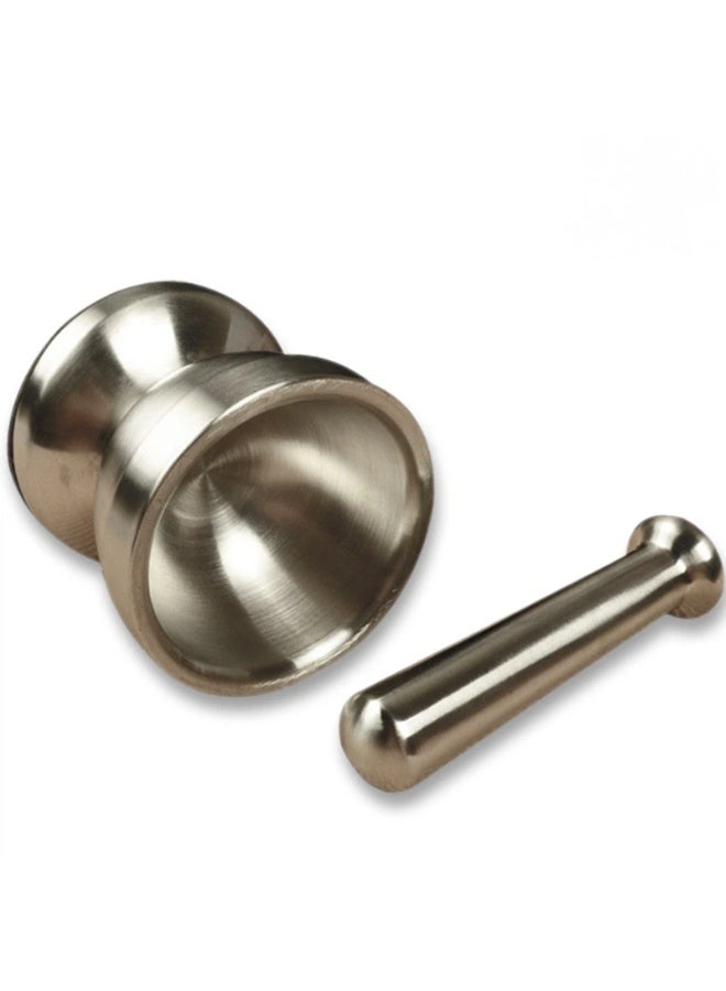 Mortar and Pestle Set Multi Function Garlic Masher Spice Grinder Manual Food Grinding Tool for Kitchen Herb Medicine - Image 1
