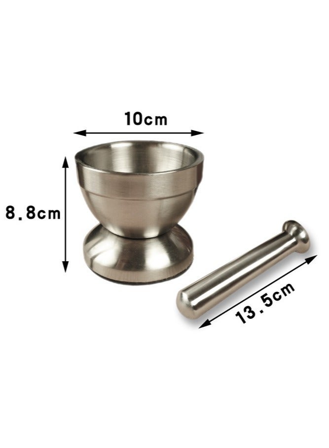 Mortar and Pestle Set Multi Function Garlic Masher Spice Grinder Manual Food Grinding Tool for Kitchen Herb Medicine - Image 3