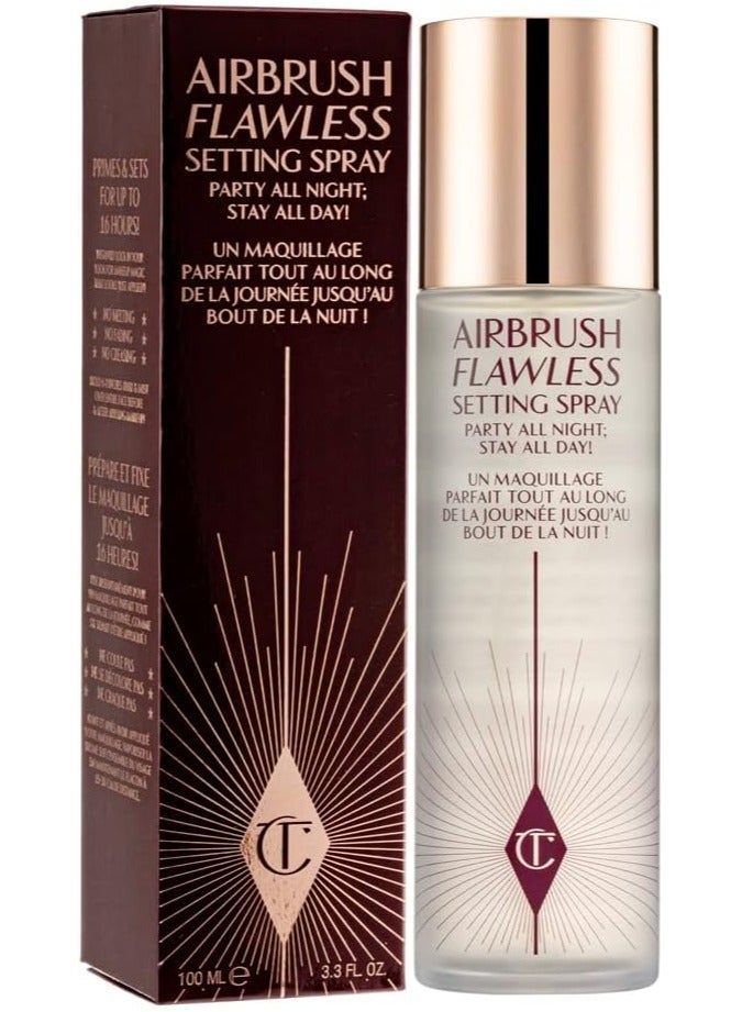 Charlotte Tilbury Charlotte Tilbury Airbrush Flawless Setting Spray (100 ml (Pack of 1) / 3.5 Flozl) - Image 1