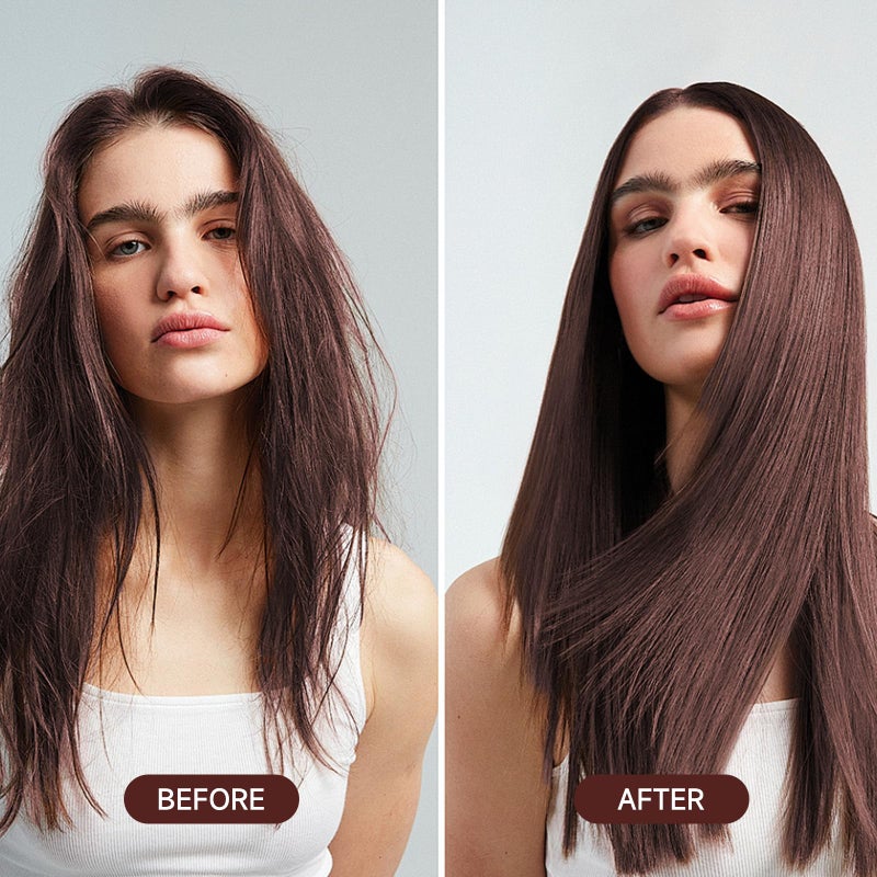 JVR Hydrating Hair Serum for Frizzy and Damaged Hairï¼ŒHeat Protectant Oil for Frizz Control, Keratin Hair Treatment Essence for Damaged Dry Hair Jojoba Oil, Castor Oil, Anti Frizz Hair Product 2.7 oz - Image 2