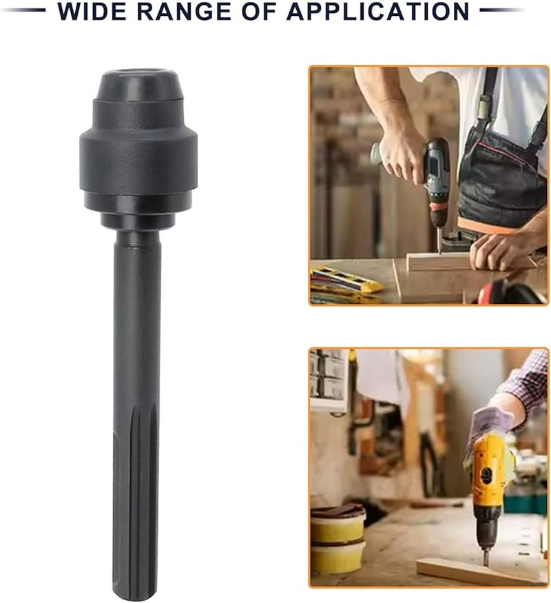 محول مثقاب ثقيل الواجب محول سريع التغيير خيط 1 2 بوصة أداة مطرقة - Image 4