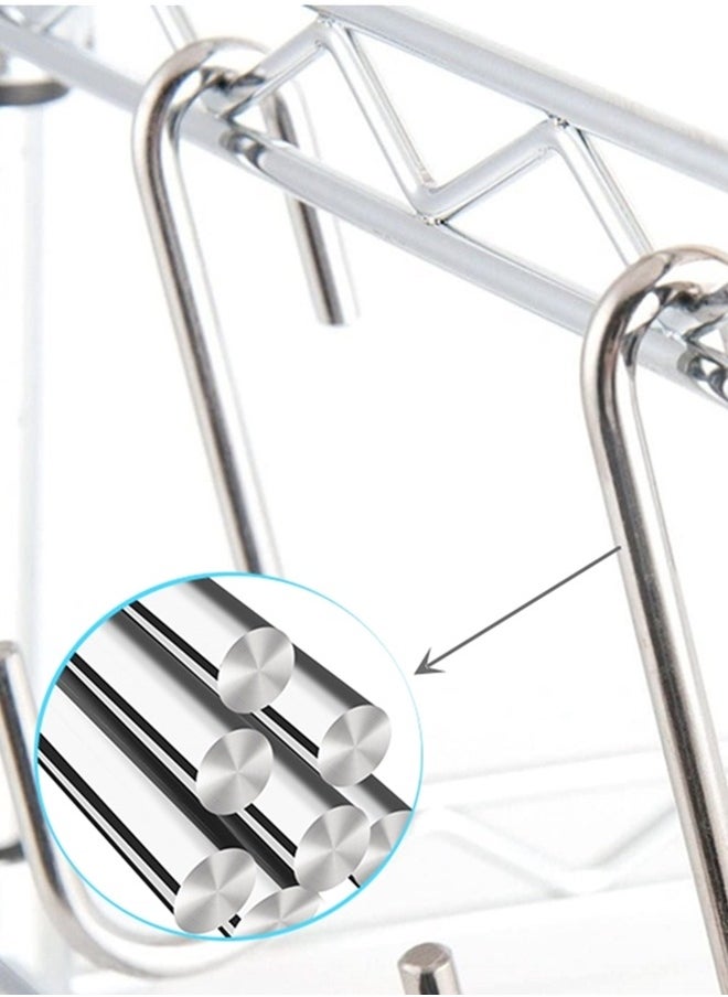 Beauenty - 30pcs Hooks Heavy Duty S-shaped Stainless Steel Hooks And Towel Rack Hooks For Hanging Bathroom,Kitchen Utensils,Storage Hooks,Heavy-duty Pots,Clothing Bags,Towel Plants - Image 1