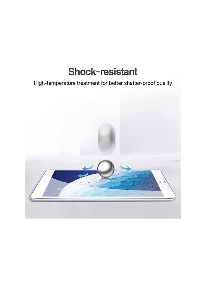 Procases 1 Pack iPad Air 3rd 10.5 Inch 2019 / iPad Pro 10.5 2017 Screen Protector, Tempered Glass Screen Film Guard Screen Protector for iPad 10.5 Air 3rd Gen 2019 / iPad Pro 10.5" 2017 - Image 3