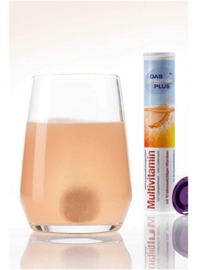 Mivolis - Multivitamin effervescent Tablets - Dietary Supplements 8 Tubes x 20 pcs | Germany - Image 1