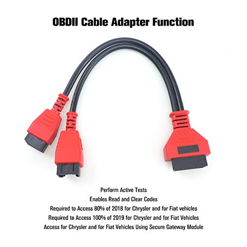 TIKSCIENCE محول كابل TIKSCIENCE يناسب كرايسلر 12+8 موصل كابل البرمجة لجهاز Autel DS808 Maxisys MS905 906 908 PRO Elite Autel - Image 4